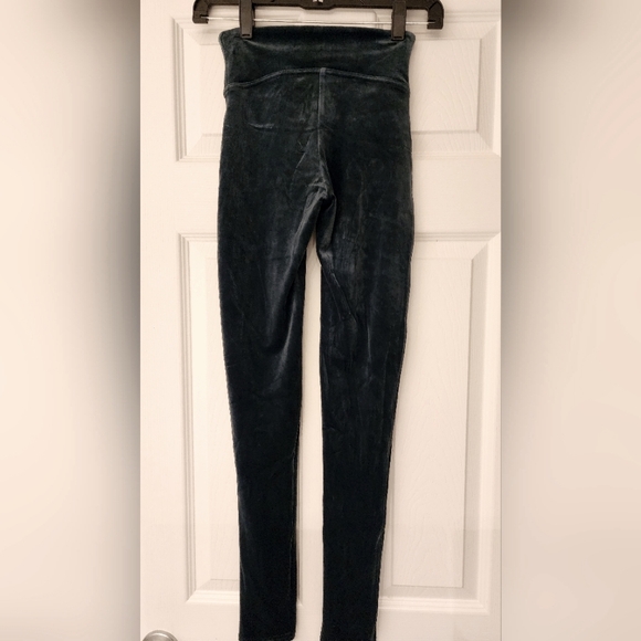 SPANX velour Leggings in Malachite green size XS - Picture 4 of 9
